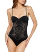 Купальник Marc&Andre цільний з формованою чашкою 44B чорний Wild Fantasy L2024-911/OB - зображення 1