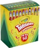 Набір різнокольорових олівців Crayola Twistables Crayons 50 шт - зображення 2