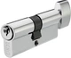 Цилиндр Linde A5Е 30x30 ключ-вороток 60 мм Полированный хром (A5E30/30T CP) - изображение 1