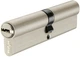 Цилиндр MVM P6P 50/40 SN ключ-ключ 90 мм Матовый никель (P6P50/40 SN) - изображение 1
