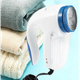 Машинка для стрижки катышков Lint Remover 5880 с запасным ножом работает Белоголубой - изображение 1