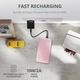 Портативное зарядное устройство Trust Primo 10000 mAh Pink (23897_TRUST) - изображение 9