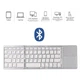Беспроводная складная клавиатура с сенсорной панелью Sandy Gforse IQ – 75 Silver - изображение 1