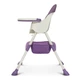 Стульчик для кормления Bambi M 4136-2 Plum чехол экокожа, устойчивый, складной, корзина для игрушек - изображение 2