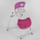 Стільчик для годування Toti W-62005 м'який PU, м'який вкладиш, 4 колеса, столик, що знімається, в коробці - зображення 2