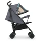 Коляска детская прогулочная BAMBI M 4244 Gray Blue трость, угол наклона 108°-140° (M 4244 Gray Blue) - изображение 4