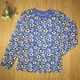 Пижама (футболка с длинным рукавом + штаны ) ТР 134 см 8-9 лет Синяя 472 - изображение 2