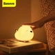 Нічник дитячий Baseus Cute Series Doggie Silicone Night Light White (DGAM-B02) - зображення 7