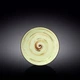 Тарілка десертна кругла Wilmax Spiral Pistachio 18 см (WL-669111/A) - зображення 1