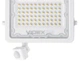LED прожектор VIDEX F2e 50W 5000K з датчиком руху та освітленості - зображення 4