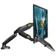 Кронштейн + підставка для ноутбука North Bayou NB F80 17 "- 27 " + H3 VESA поворотний на 180° Чорний - зображення 3