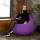 Кресло Мешок Груша 3D-сетка 150х100 Студия Комфорта размер Большой Фиолетовый - изображение 2
