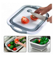 Складная разделочная доска Folding Cutting Board 3в1 (Доска-миска) - изображение 5