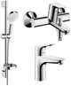 Набір змішувачів HANSGROHE Focus 1092019 (31607000 + 31940000 + 26553400) - зображення 1