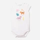 Body niemowlęce dla dziewczynki z krótkim rękawem 5.10.15 Little Tropic 6T4030 74 cm Beżowe (5902361978231) - obraz 1