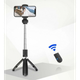 Селфи палиця штатив тринога для телефону Bluetooth з пультом Selfie Stick L01 Чорний - зображення 6