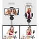Селфи палиця штатив тринога для телефону Bluetooth з пультом Selfie Stick L01 Чорний - зображення 3