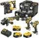 Набір із чотирьох акумуляторних безщіткових інструментів DeWalt DCK422P3T - зображення 1