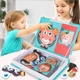 Магнітна книга Bellami Toys 12 облич-типажів 12 карт 67 аксесуарів (T203) - зображення 4