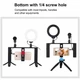 Набор блогера Puluz 4in1 (ring light, mount, phone holder, microphone) (PKT3028) - изображение 4