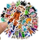 Набор наклеек stickers Anime Manga Dragon Ball Z - 50 шт |Аниме Драконий жемчуг Зет - Водостойкие стикеры для оклеивания - изображение 1