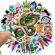Набор наклеек stickers Anime Manga Dragon Ball Z - 50 шт |Аниме Драконий жемчуг Зет - Водостойкие стикеры для оклеивания - изображение 2