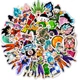 Набор наклеек stickers Anime Manga Dragon Ball Z - 50 шт |Аниме Драконий жемчуг Зет - Водостойкие стикеры для оклеивания - изображение 3