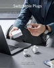 Мережевий зарядний пристрій ANKER PowerPort Atom III Duo - 60W 2xUSB-С - зображення 5