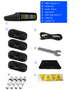 Система контроля давления и температуры в шинах TPMS T881, внутренние датчики - изображение 4