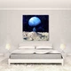 Модульная картина Artel «Кот на Луне» 70x70 см - изображение 2