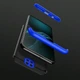 Чехол GKK 360 для Xiaomi Redmi Note 9 бампер противоударный Black-Blue - изображение 5
