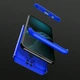 Чехол GKK 360 для Xiaomi Redmi Note 9 бампер противоударный Blue - изображение 6