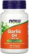 Czosnek Now Foods Garlic Oil 1500 mg 100 kapsułek żelowych (733739017901) - obraz 1