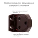 Доводчик дверной RYOBI 1504 STD c рычажной тягой коричневый - изображение 8