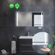 LED-зеркало 70x60см, с ИК включателем, модель Adelita (Adelitag03) - изображение 2