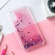 Чехол Glitter для Iphone X бампер жидкий блеск Сердце Розовый - изображение 1