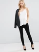 Джинсы-скинни с высокой посадкой для беременных ASOS ASA080920-4 XS (83762XS) Черный - изображение 4