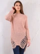 Подовжений светр Boohoo EE00679 One size (44981Onesize) Рожевий - зображення 1