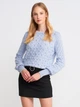 Свитер Dilvin T2476 One size (73584Onesize) Голубой - изображение 1