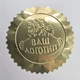 Рельефная печать (выжимной штамп) под индивидуальный дизайн, 40 мм, для бумаги и картона - изображение 3