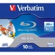 Диск BD Verbatim DL 50Gb 6x Jewel 10шт Wide Printabl (43736) - изображение 2