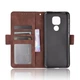 Чохол Deexe Wallet Stand для Motorola Moto E7 Plus / Moto G9 Play - Brown - зображення 3