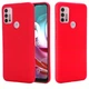 Силіконовий (TPU) чохол Deexe Silicone Case для Motorola Moto G10 / Moto G20 / Moto G30 - Red - зображення 1