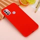 Силіконовий (TPU) чохол Deexe Silicone Case для Motorola Moto G10 / Moto G20 / Moto G30 - Red - зображення 3
