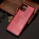Захисний чохол UniCase Leather Series для Motorola Moto G100 - Red - зображення 4