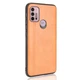 Защитный чехол UniCase Leather Series для Motorola Moto G10 / G20 / G30 - Yellow - изображение 3