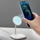 Беспроводное зарядное устройство (зарядка) для телефона Baseus MagSafe для iPhone 12 Белый (WXSW-02) - изображение 8
