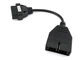 Переходник LKC с OBD2 16pin мама на GM 12pin папа GM12 Daewoo Lanos Sens (114512) - изображение 2
