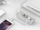 USB хаб Orico M3H7 USB 3.0 7 портов с блоком питания hub концентратор алюминиевый - изображение 3
