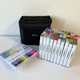 Набір для скетчингу "Скетч-маркери Touch Queen 60 шт." + "Лінери Dual Tip Brush Pens 12 шт." (TQ60012) - зображення 3